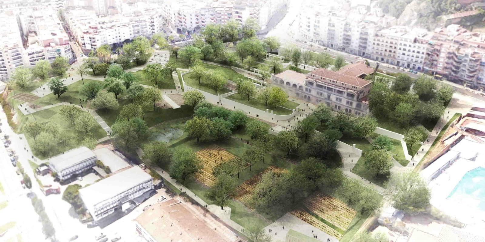 Els Jardins del Doctor Pla i Armengol a Barcelona
