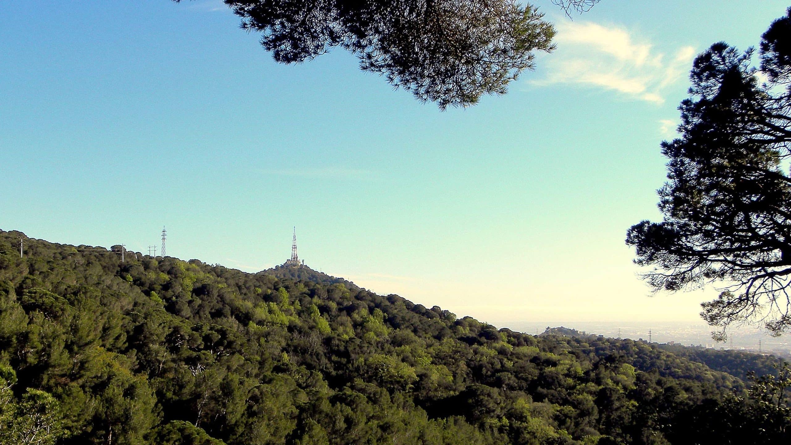 El Puig d'Ossa des de Vallvidrera