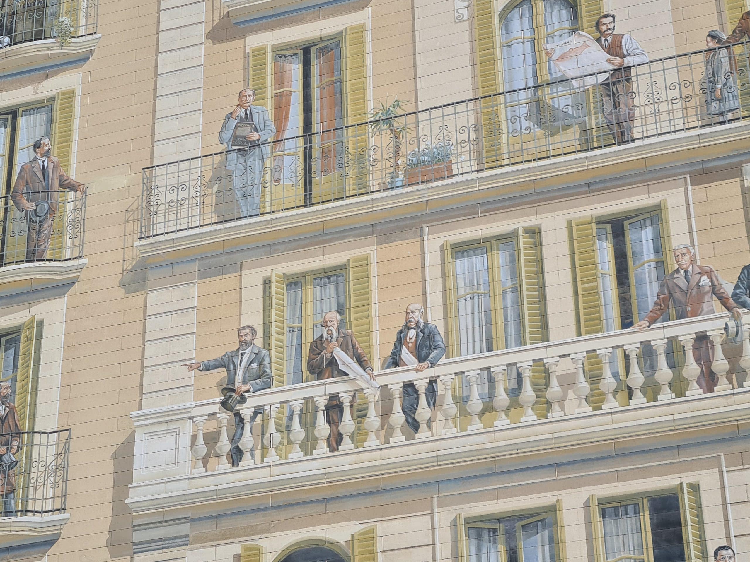 Ruta pel Mural Balcons de Barcelona