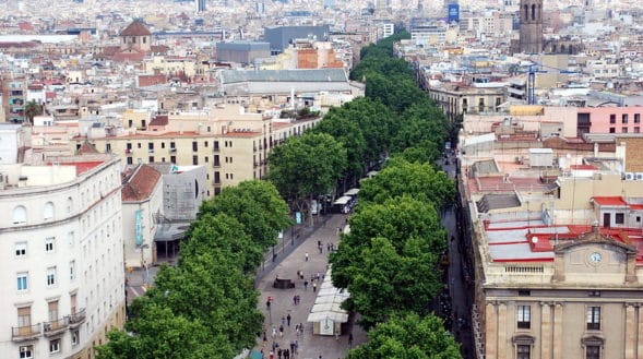 La Barcelona literària: Les Rambles